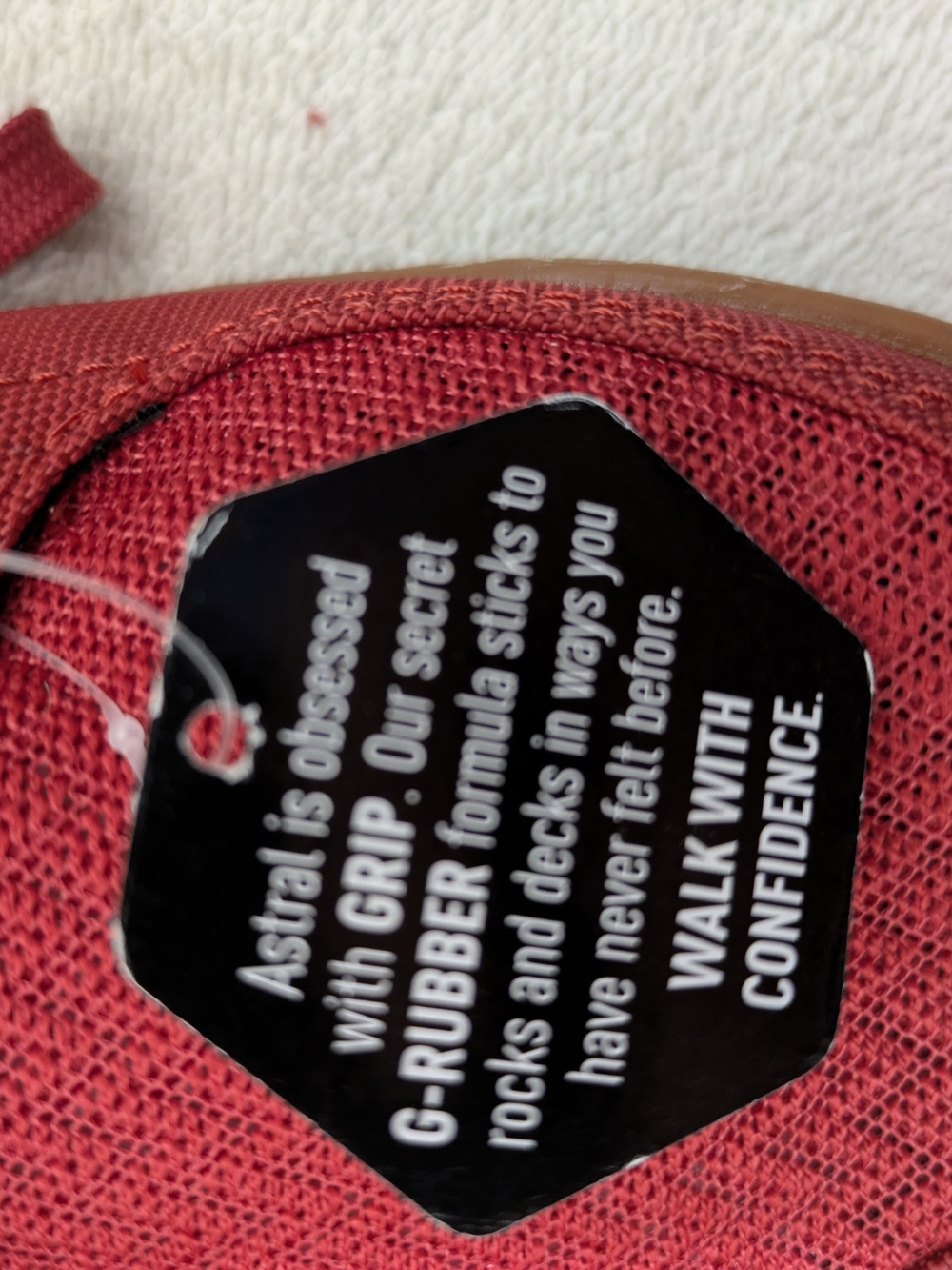 Astral Loyak Water Shoes Rosa Red Women's Size 8 NWT - Picture 7 of 10
